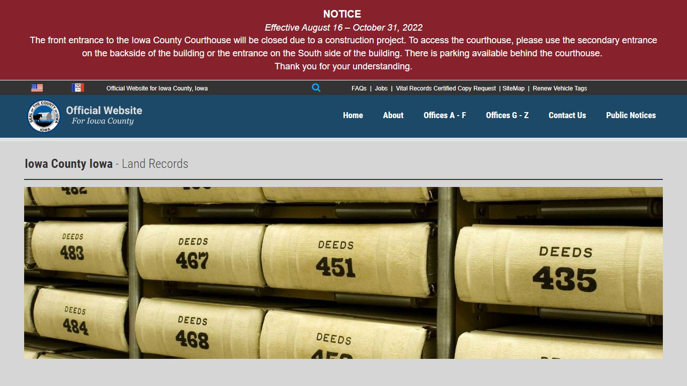 Iowa County Iowa - Land Records | Welcome To Iowa County, Iowa